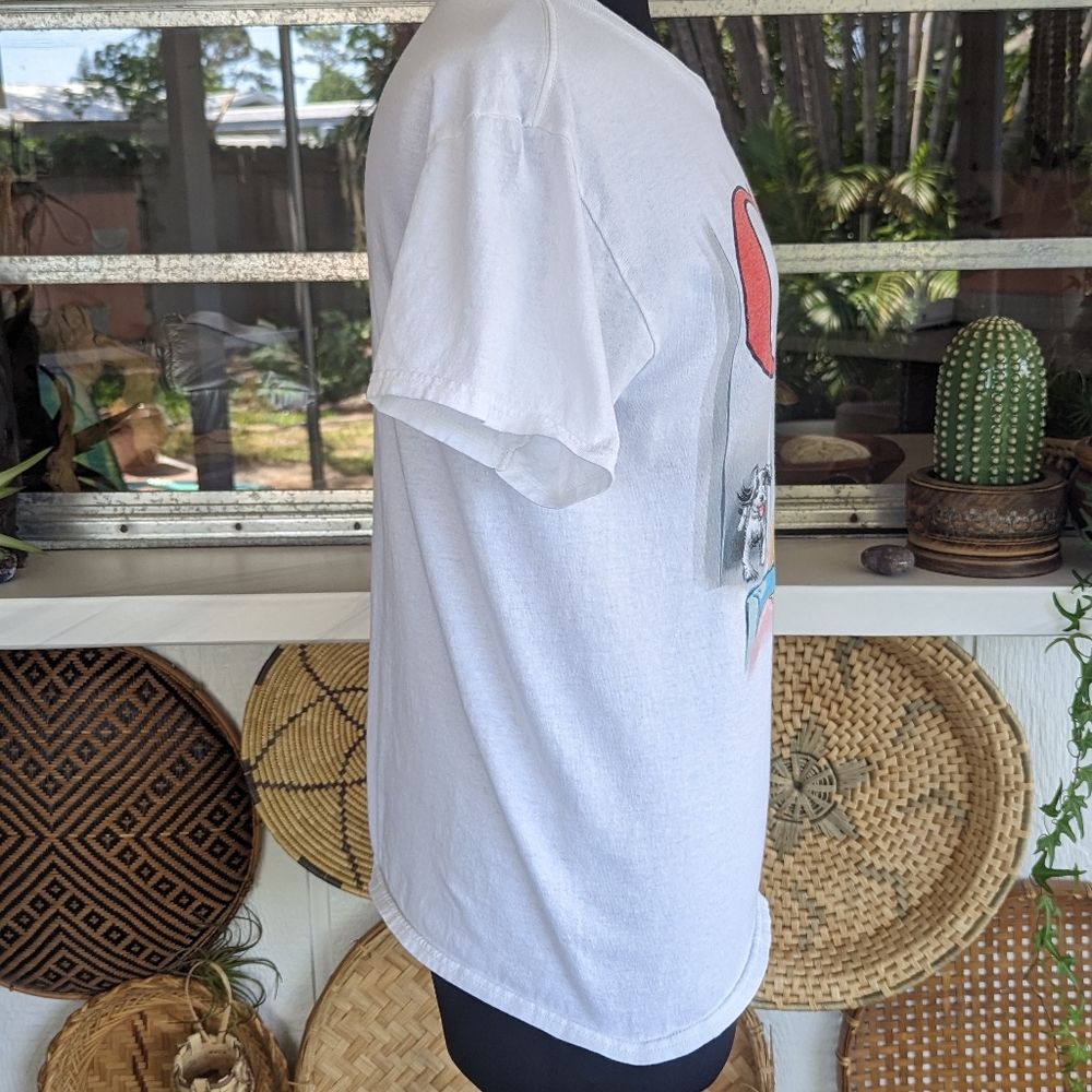 White Graphic Short Sleeve Tee - Picture 13 of 16